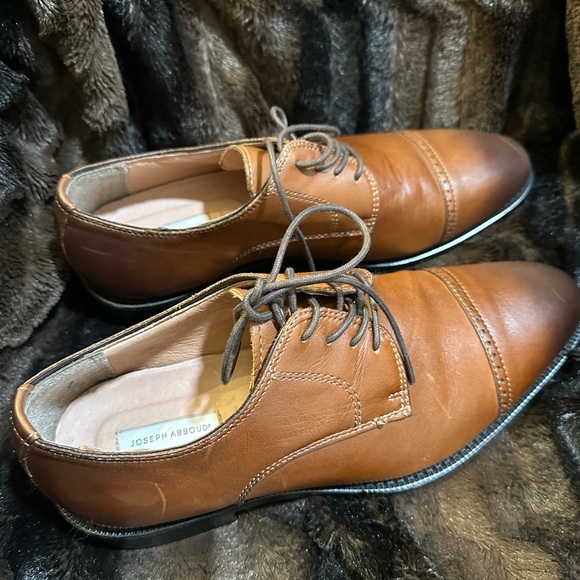 Joseph Abboud Cognac Calvin’s  men shoes - Picture 2 of 5